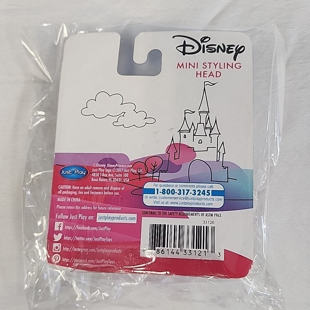 Disney Mini Styling Head with Yellow Crown Disney Princess Head Blond - Picture 3 of 7